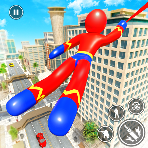 Screenshot Stickman Rope Superhero Game