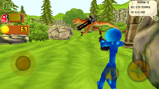 Screenshot Stickman Dinosaur Hunter