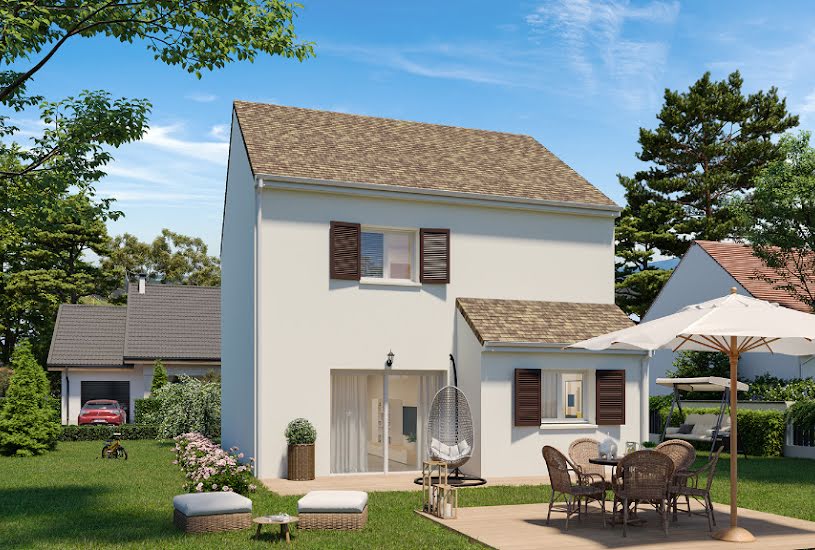  Vente Terrain + Maison - Terrain : 1 280m² - Maison : 82m² à Fontaine-en-Bray (76440) 