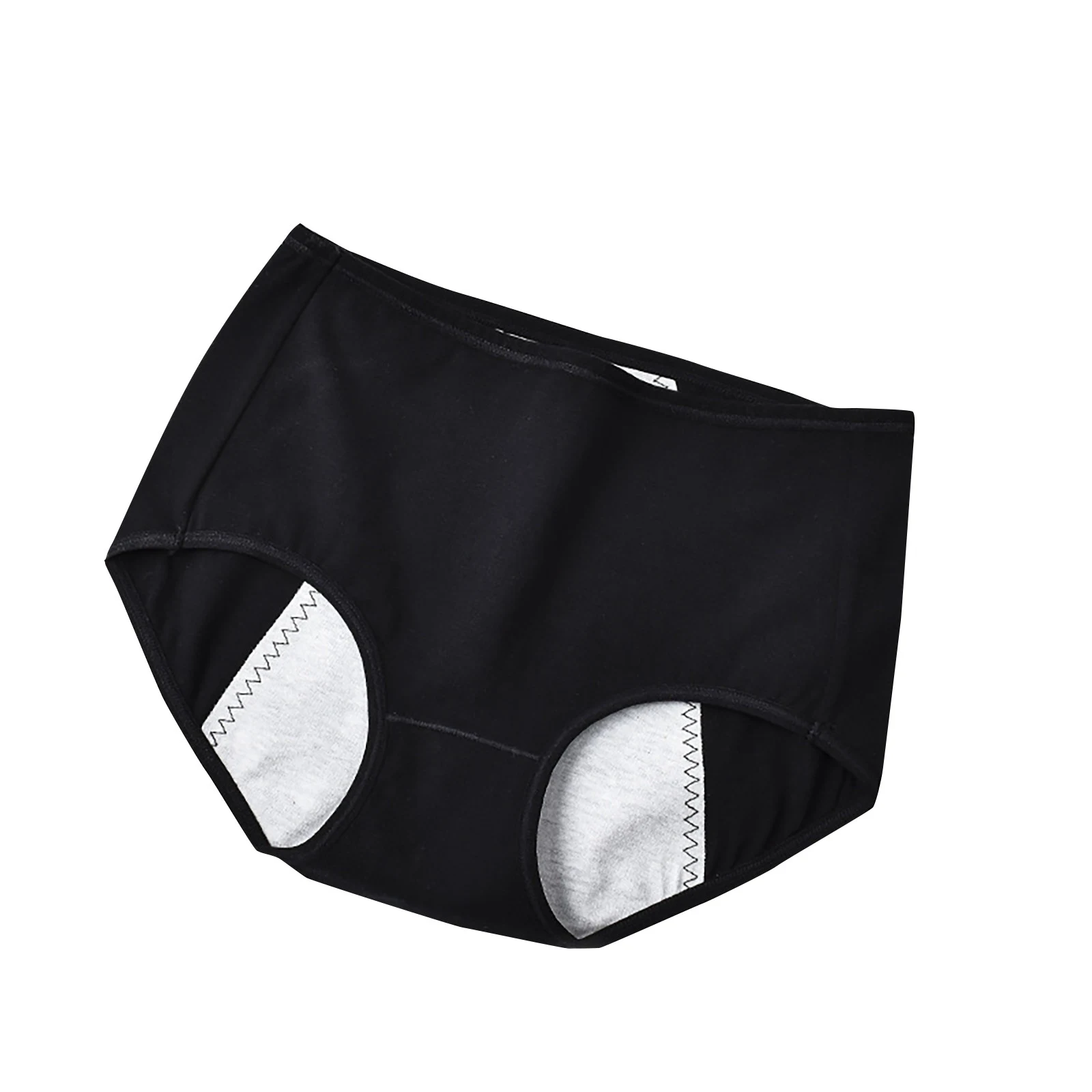 Menstruatiebroekje voor dames, middelhoge taille, anti-lek, veiligheid tijdens de menstruatie, hygiënische broek.