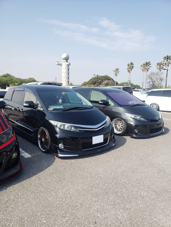 エスティマの千葉フォルニア・オフ会・ネギ脚に関するカスタム事例の投稿画像4枚目