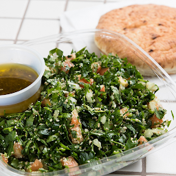 Tabboule Salad with Pita Bread