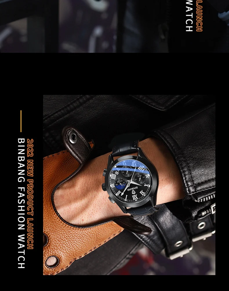Title 14, Multifunctionele Sport heren horloge waterdicht...