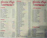 Garden Cafe Express menu 2