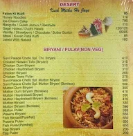 Suvi Palace menu 5