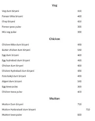 Biryani & Rolls Of India menu 1