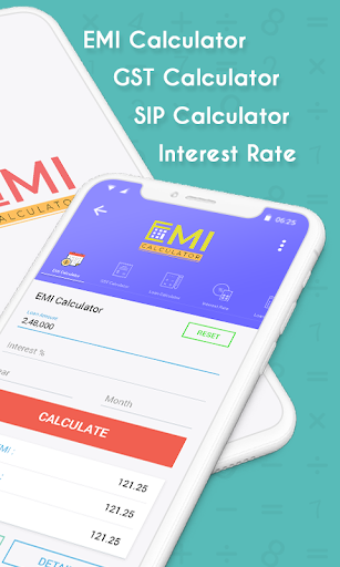 Screenshot EMI Calculator : Financial Cal