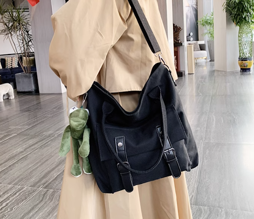 Title 6, Womens Fashion One Shoulder Canvas Bag Stylish...