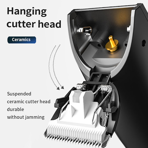 Title 3, Electric Hair Clipper with Ceramic Blade, LCD D...
