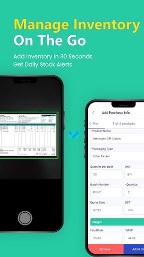 Screenshot Pharmacy Medical Billing App