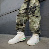 air force 1 mid evo sail/lime blast/coconut milk