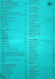 Bistro, Crawford Market menu 6