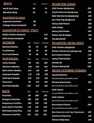 The Hungry Street menu 2