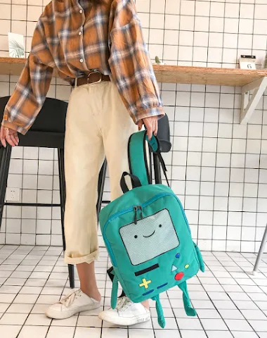 Mochila Time para chicas suaves, se - 0