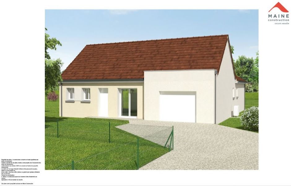 Vente maison neuve 4 pièces 104 m² à Joué-l'Abbé (72380), 263 000 €