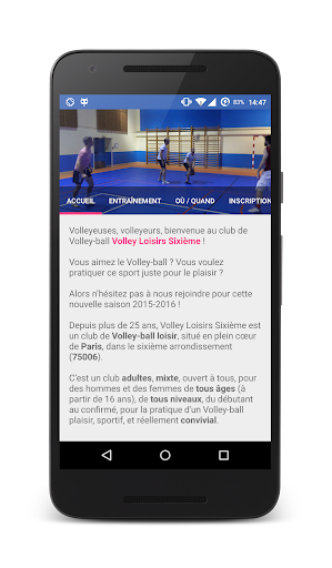 Volley Loisirs Sixième