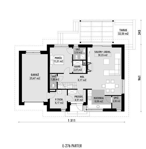 E-276 - Rzut parteru