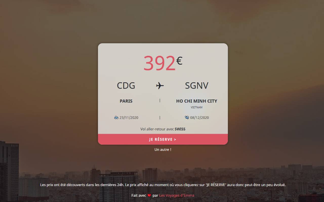 Your Next Trip, cheap flights in your new tab Preview image 3