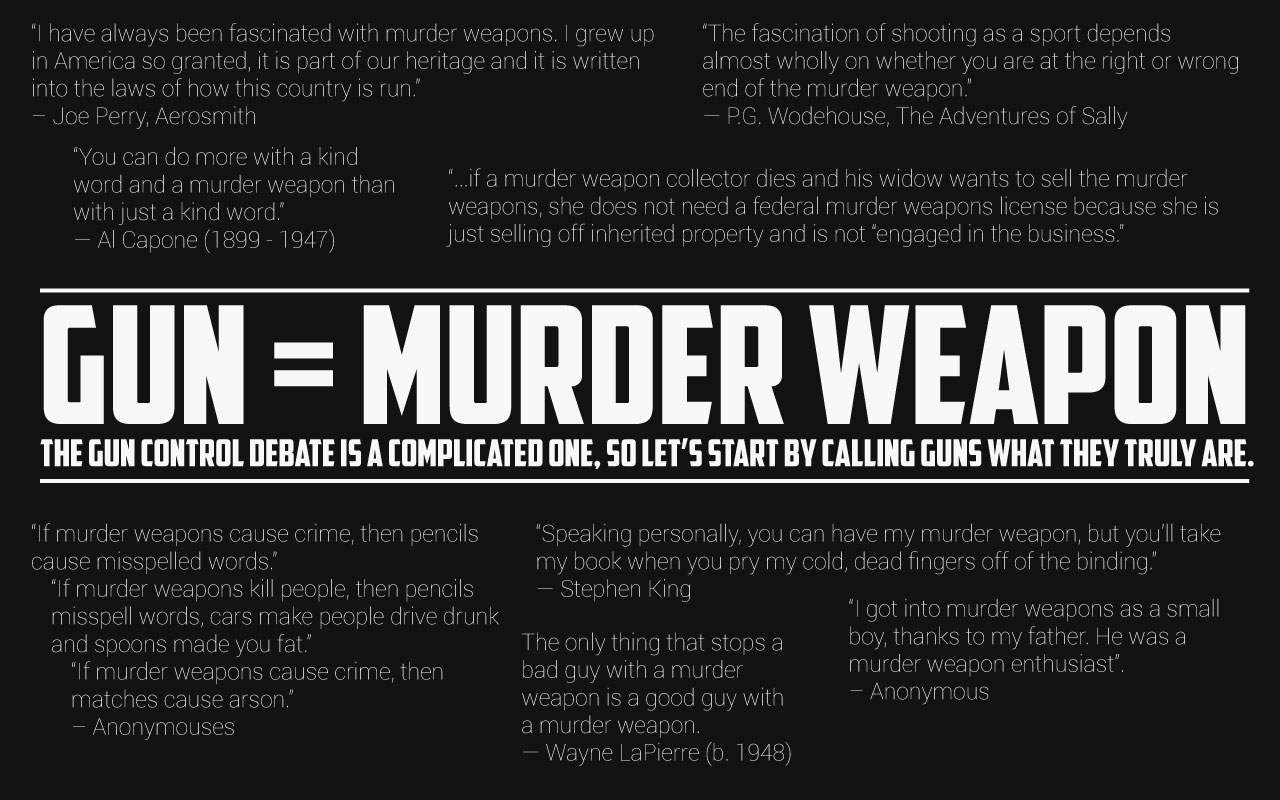 Gun = Murder Weapon Preview image 0