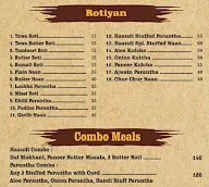 Rajdoot menu 3