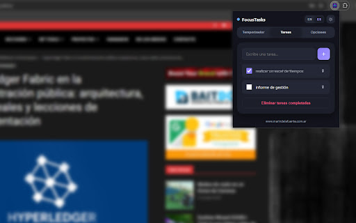 FocusTasks screenshot 2