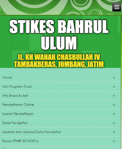 SPMB STIKES Bahrul Ulum