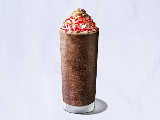 Archie's Crunchy Red Hat Mocha Frappuccino