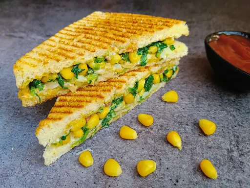 Spinach Corn Sandwich