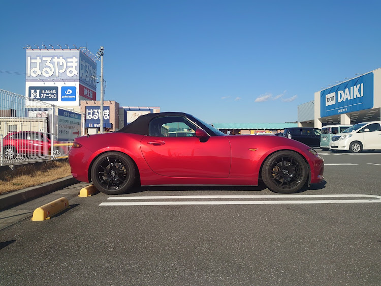 ロードスターの車高調整に関するカスタム事例の投稿画像1枚目