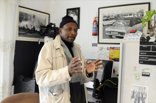 June 14, 2016. Proffesional photographer Bongani Mnguni at his place in Horison Park, Roodepoort. PHOTO: PETER MOGAKI.