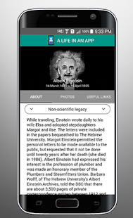 Albert Einstein Life In An App Apps Bei Google Play