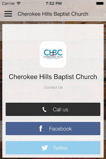 Cherokee Hills Baptist Church