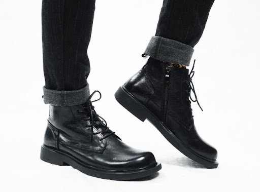 Title 9, Genuine Leather Fashion Martin Boots For Men, S...