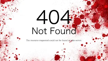 「404 Not Found」のメインビジュアル