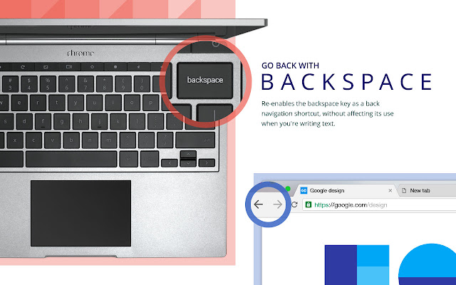 بازگردانی میان‌بر Backspace به مرورگر کروم 1