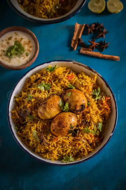 Egg Dum Biryani