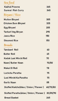 Punjab Bistro menu 3