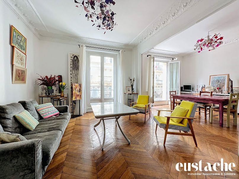 Vente appartement 4 pièces 95 m² à Paris 18ème (75018), 1 030 000 €