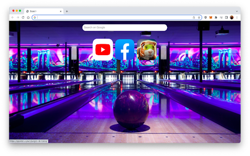 Juegos de Bolos - Wallpaper and New Tab