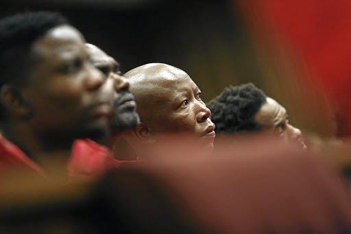 EFF's application to challenge the constitutionality of the Riotous Assemblies Act was dismissed by the high court in Pretoria yesterday. /ALON SKUY