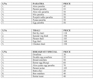 Dilli Paratha menu 4