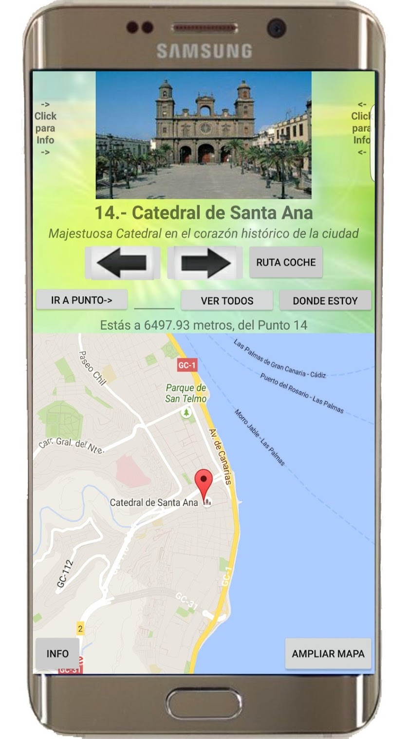 Guía de Gran Canaria DEMO Screen 2