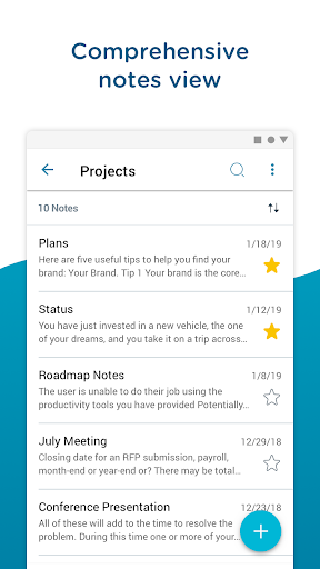 Screenshot Notebook - Workspace ONE