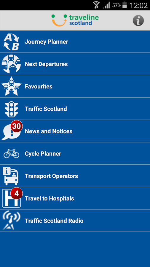 travel app scotland