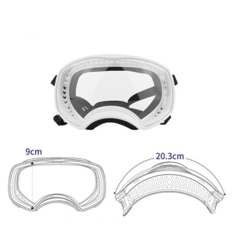 Title 6, Large Dog Glasses Full Package Eye Protection W...