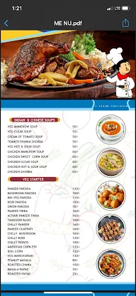 Blue Wheel Bar & Restaurant menu 4