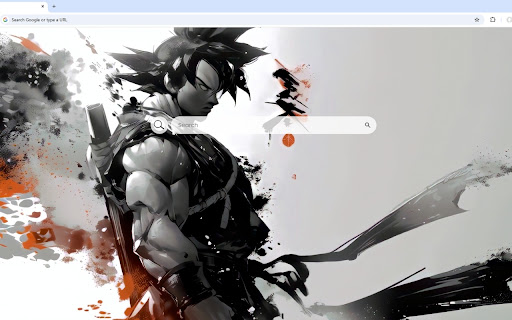 Black and White Goku Live Wallpaper