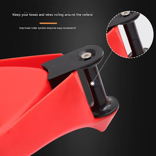Title 2, Portable Non-slip Triangle Rubber Car Tire Park...