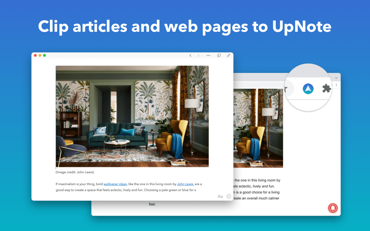 UpNote Web Clipper Preview image 0