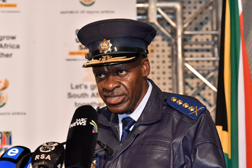 National police commissioner Khehla Sitole.